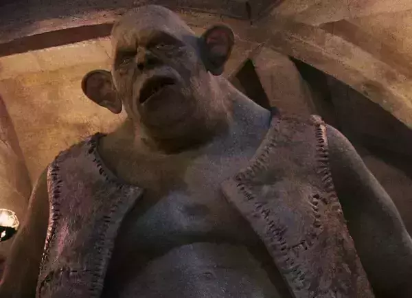 Mountain Troll from Harry Potter