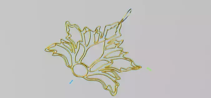 filigree pendant stl verified 