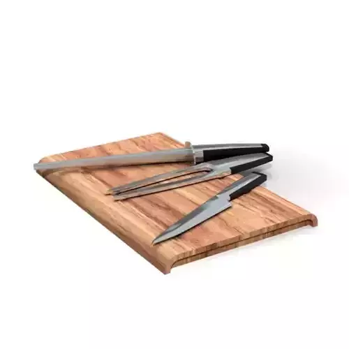 Cutting Board With Tools