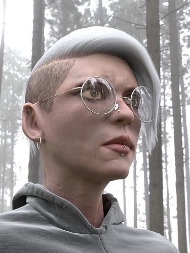 Marley potrait model blender 3D model