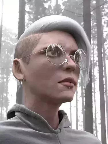 Marley potrait model blender