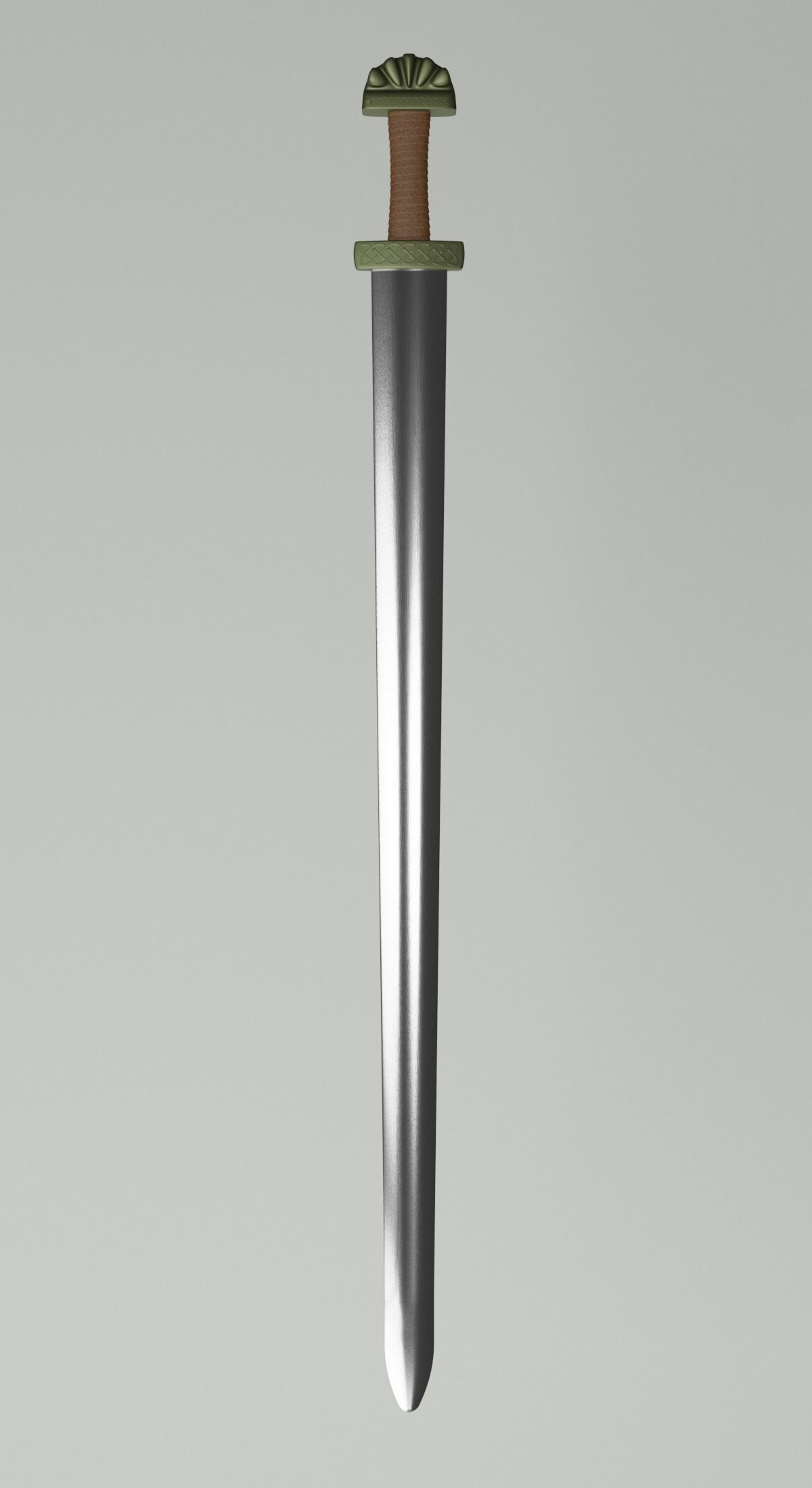 Viking sword 3D model_1