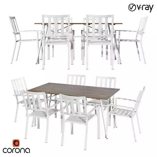 Outdoor comfort dinning set 
