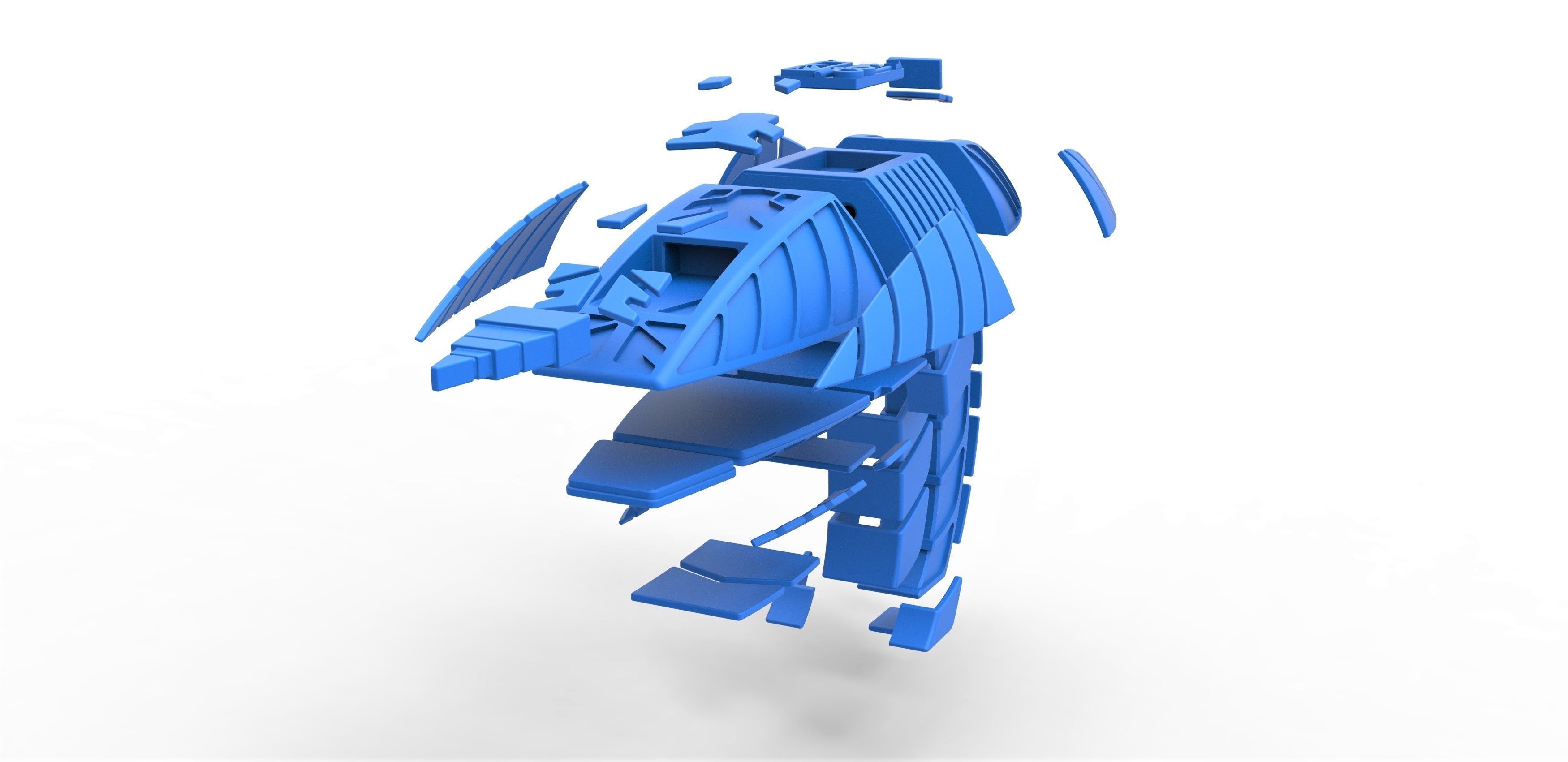 Cardassian phaser from Star Trek Deep Space Nine 3D print model_26