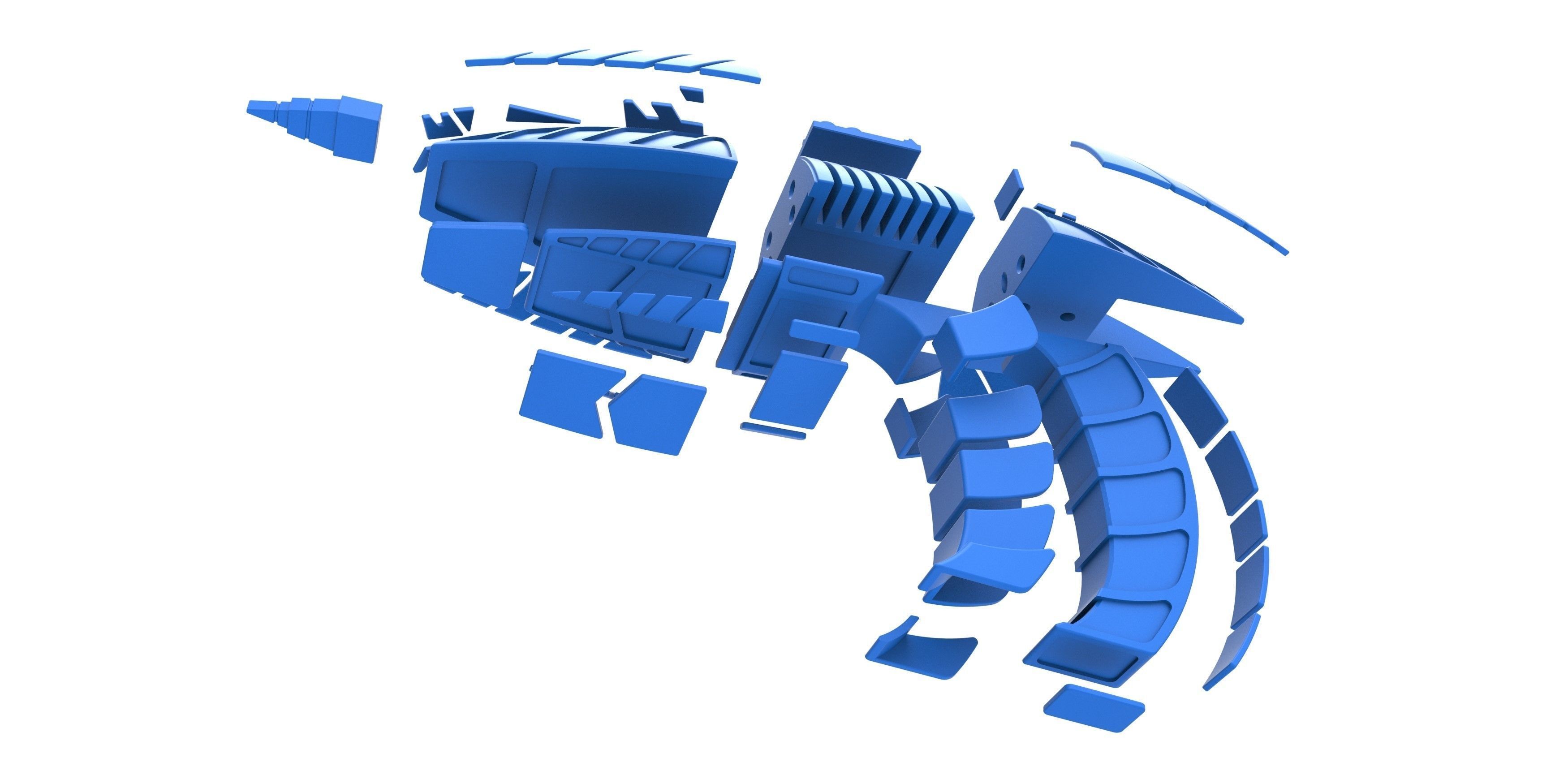 Cardassian phaser from Star Trek Deep Space Nine 3D print model_24