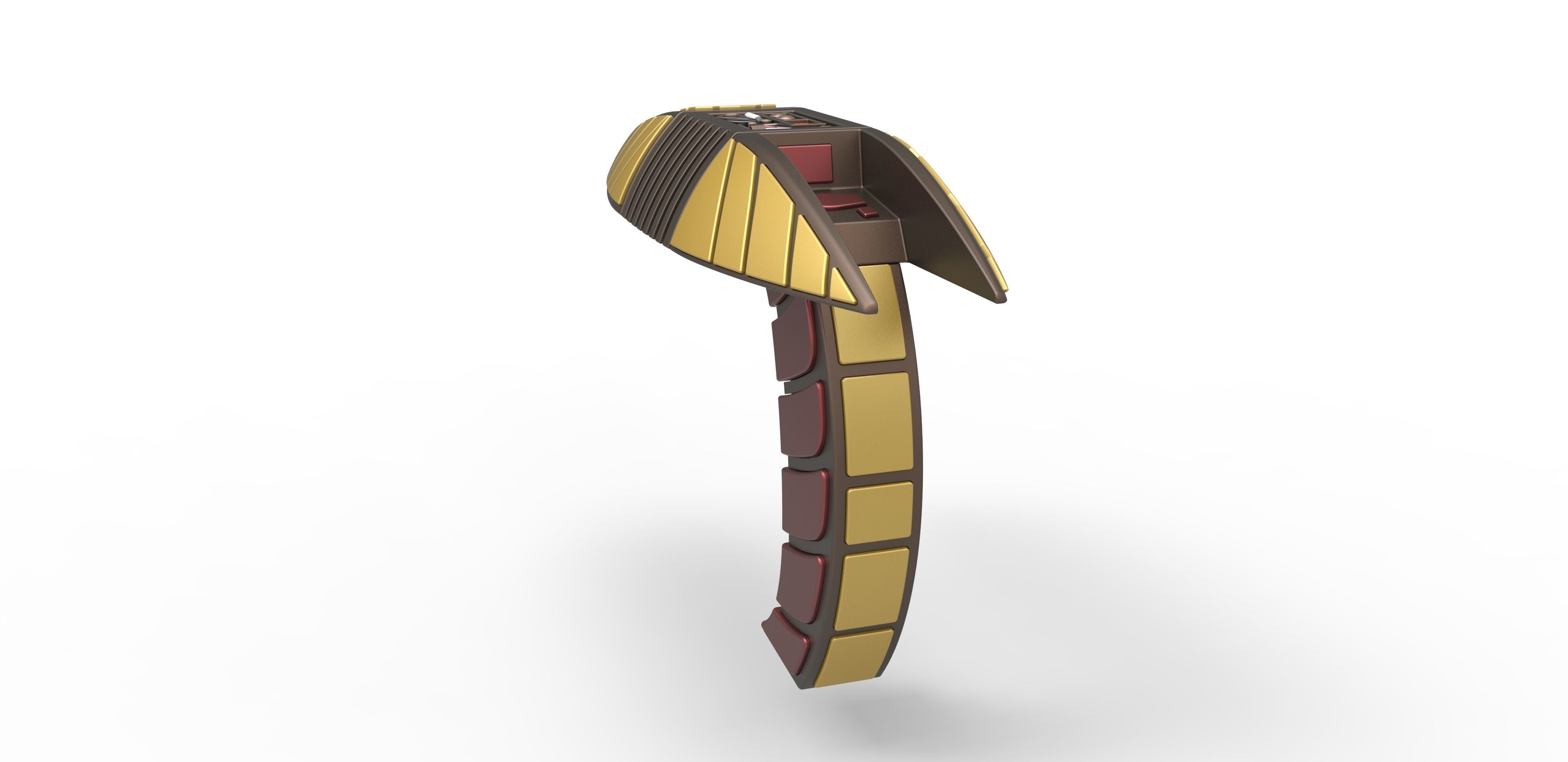 Cardassian phaser from Star Trek Deep Space Nine 3D print model_10