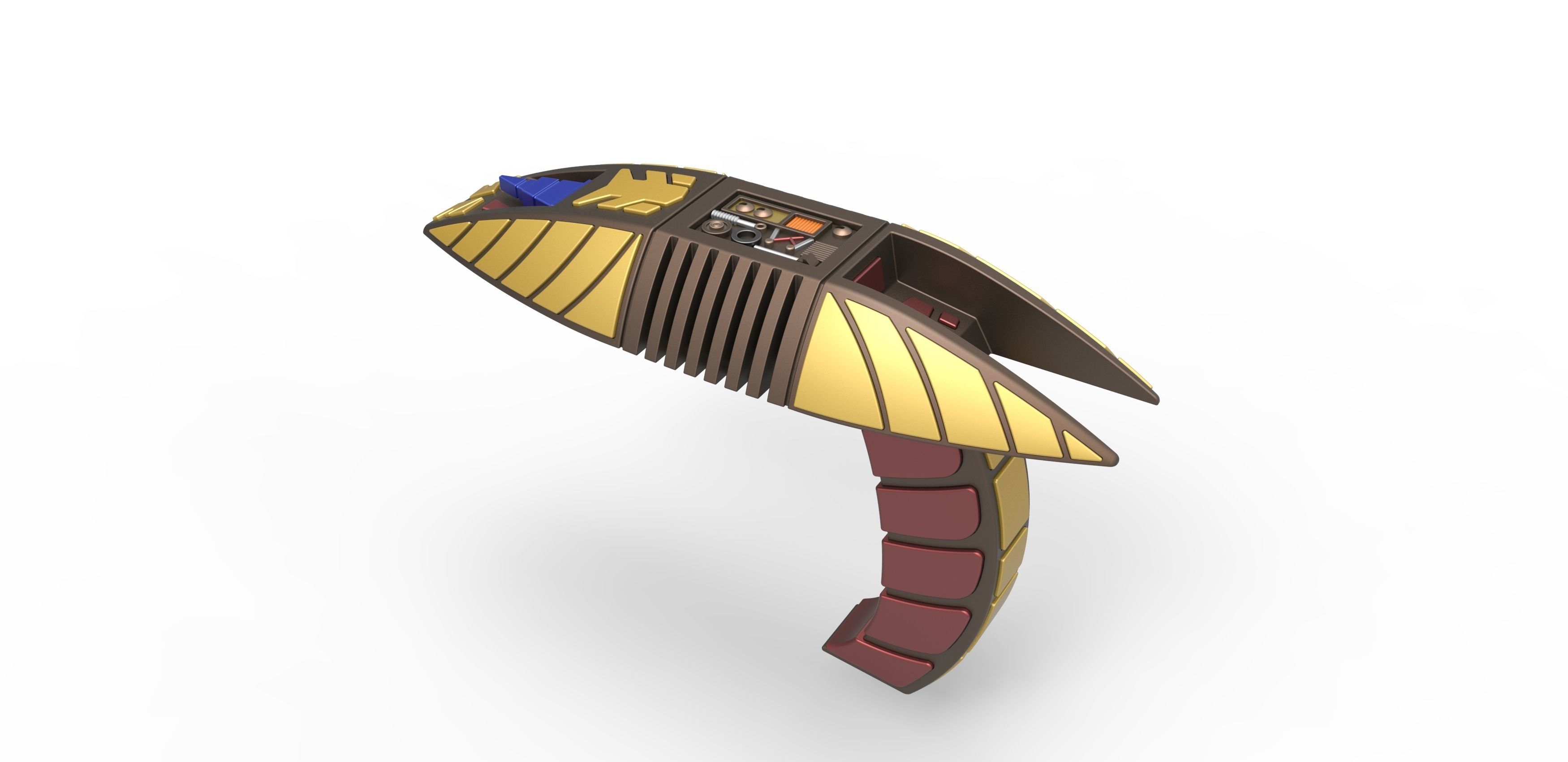 Cardassian phaser from Star Trek Deep Space Nine 3D print model_9