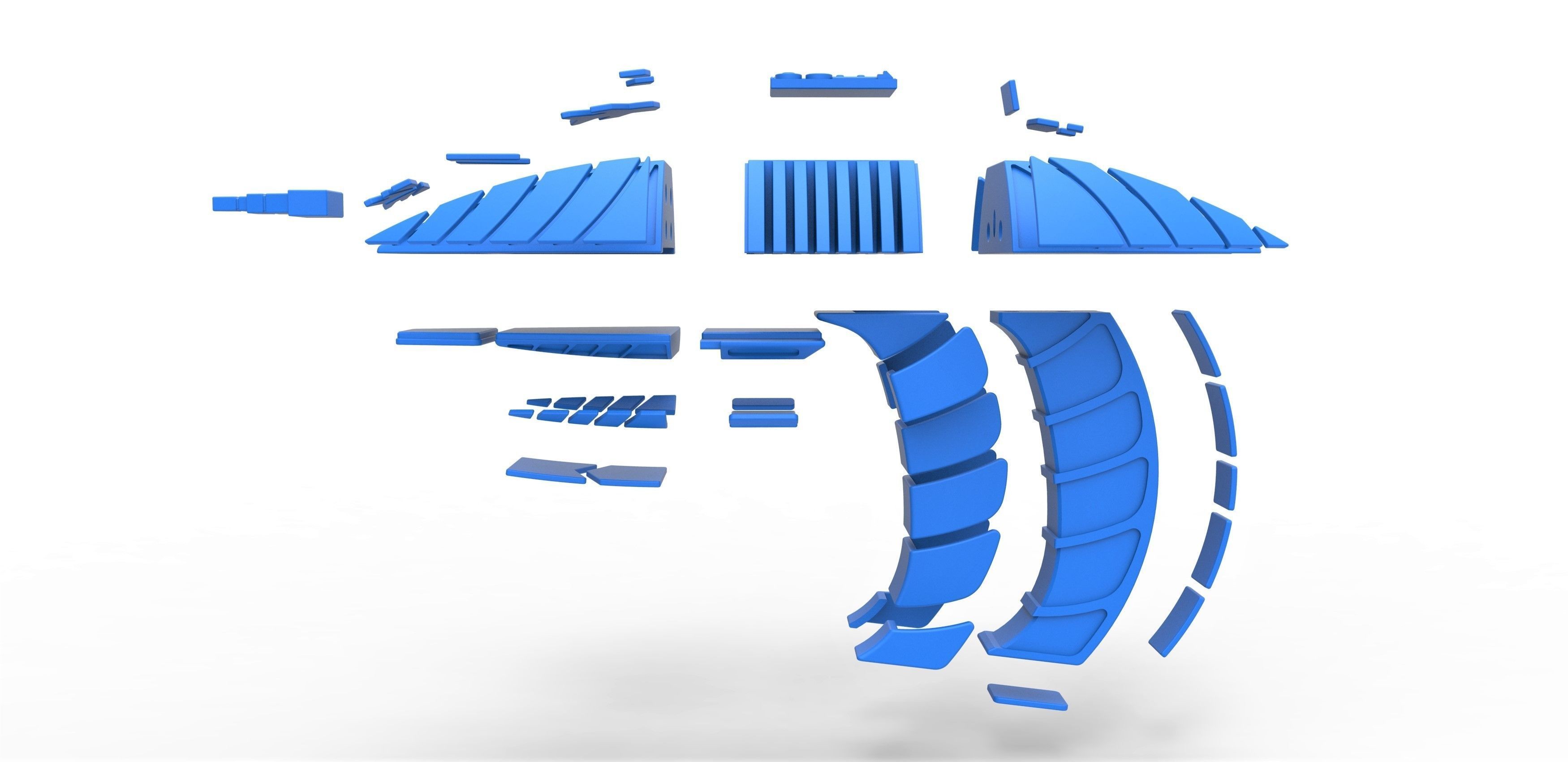 Cardassian phaser from Star Trek Deep Space Nine 3D print model_27