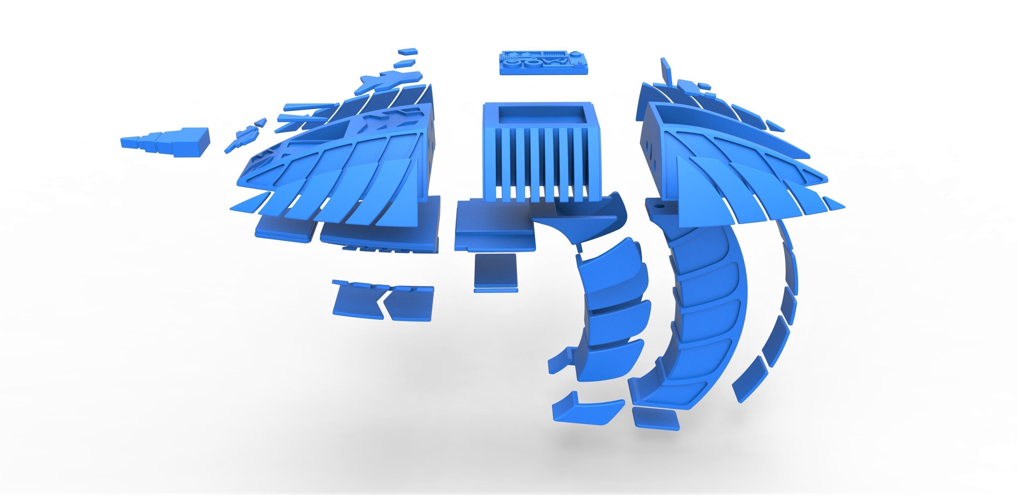 Cardassian phaser from Star Trek Deep Space Nine 3D print model_28