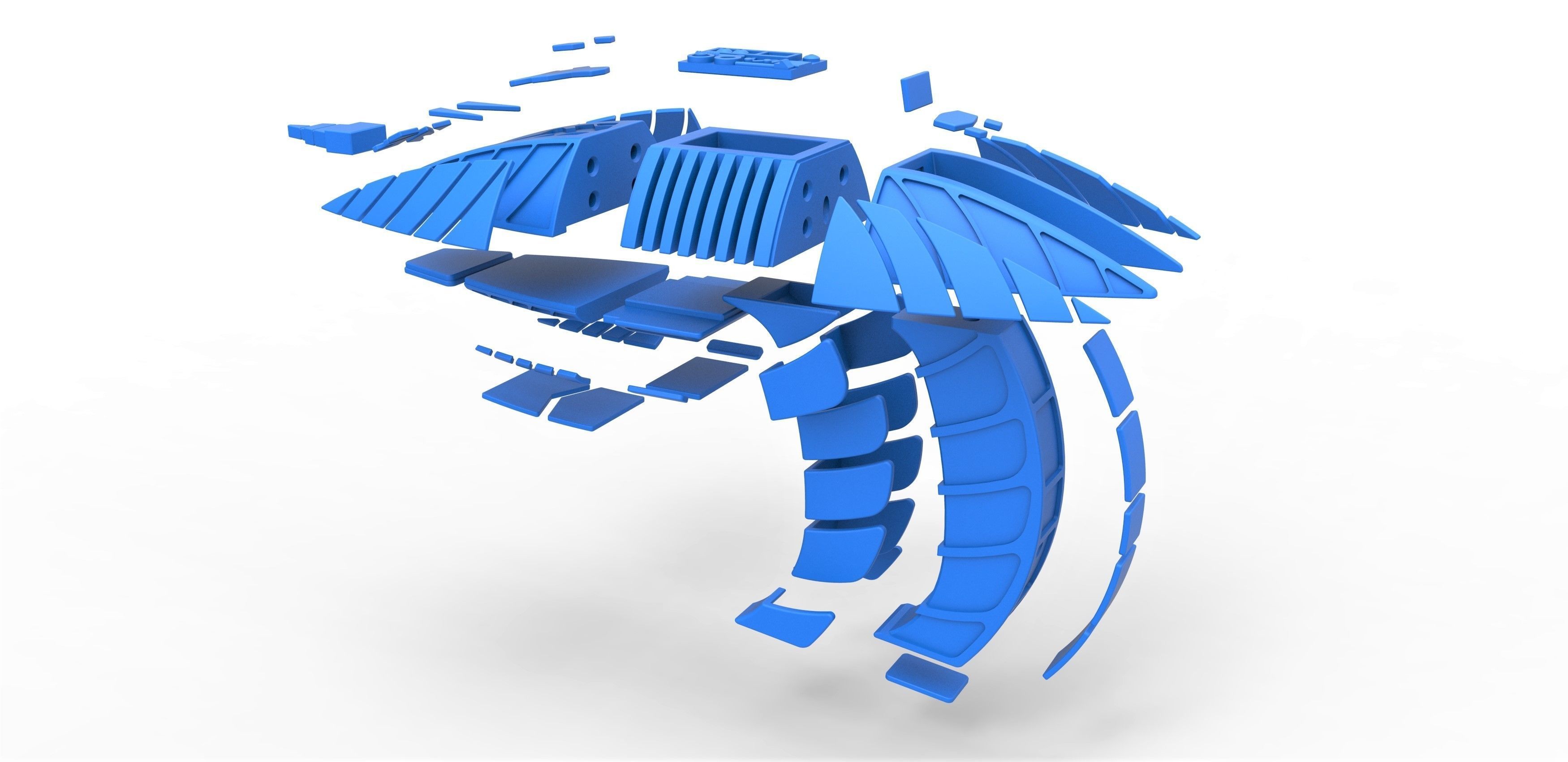 Cardassian phaser from Star Trek Deep Space Nine 3D print model_29