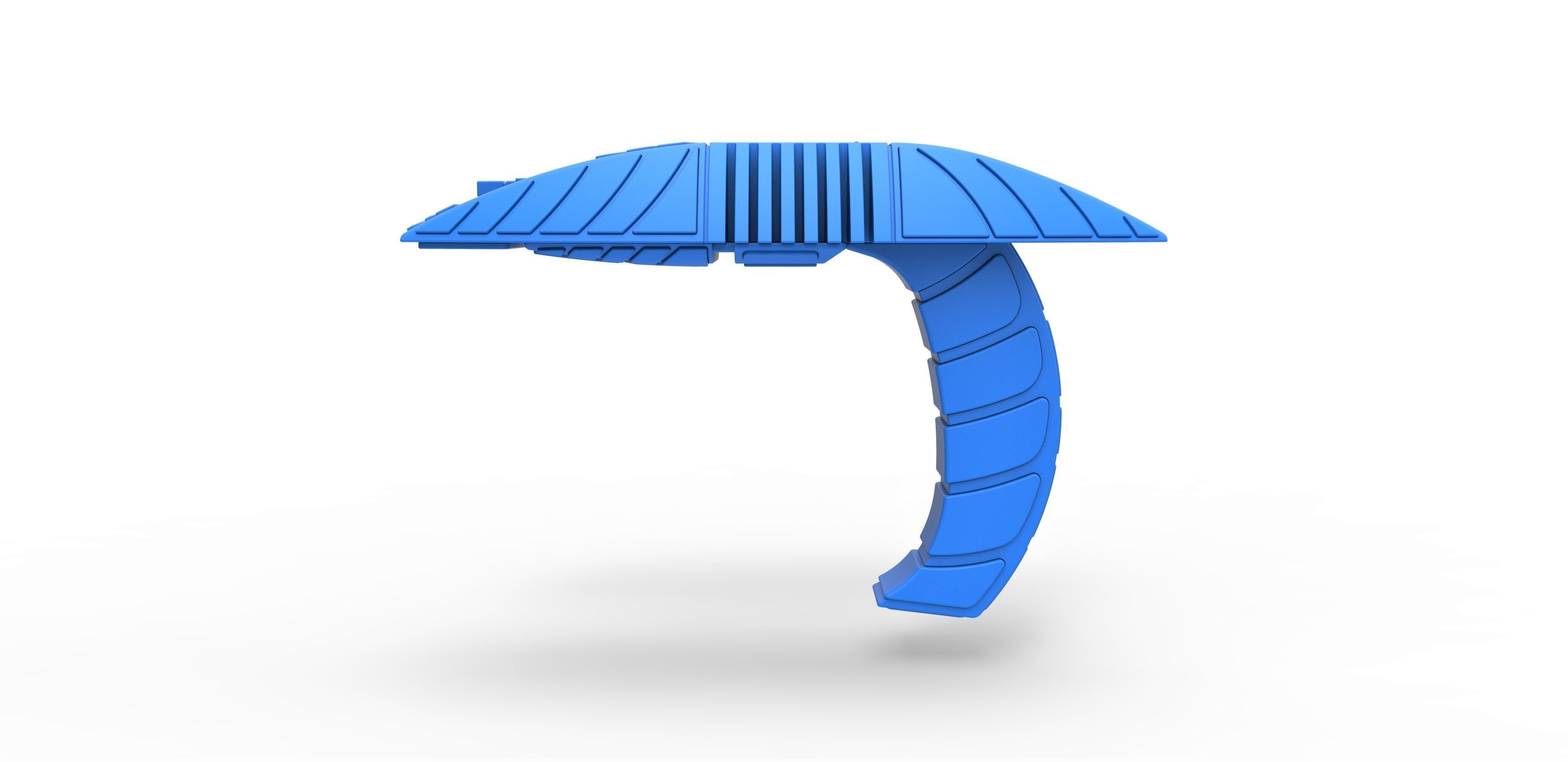 Cardassian phaser from Star Trek Deep Space Nine 3D print model_17