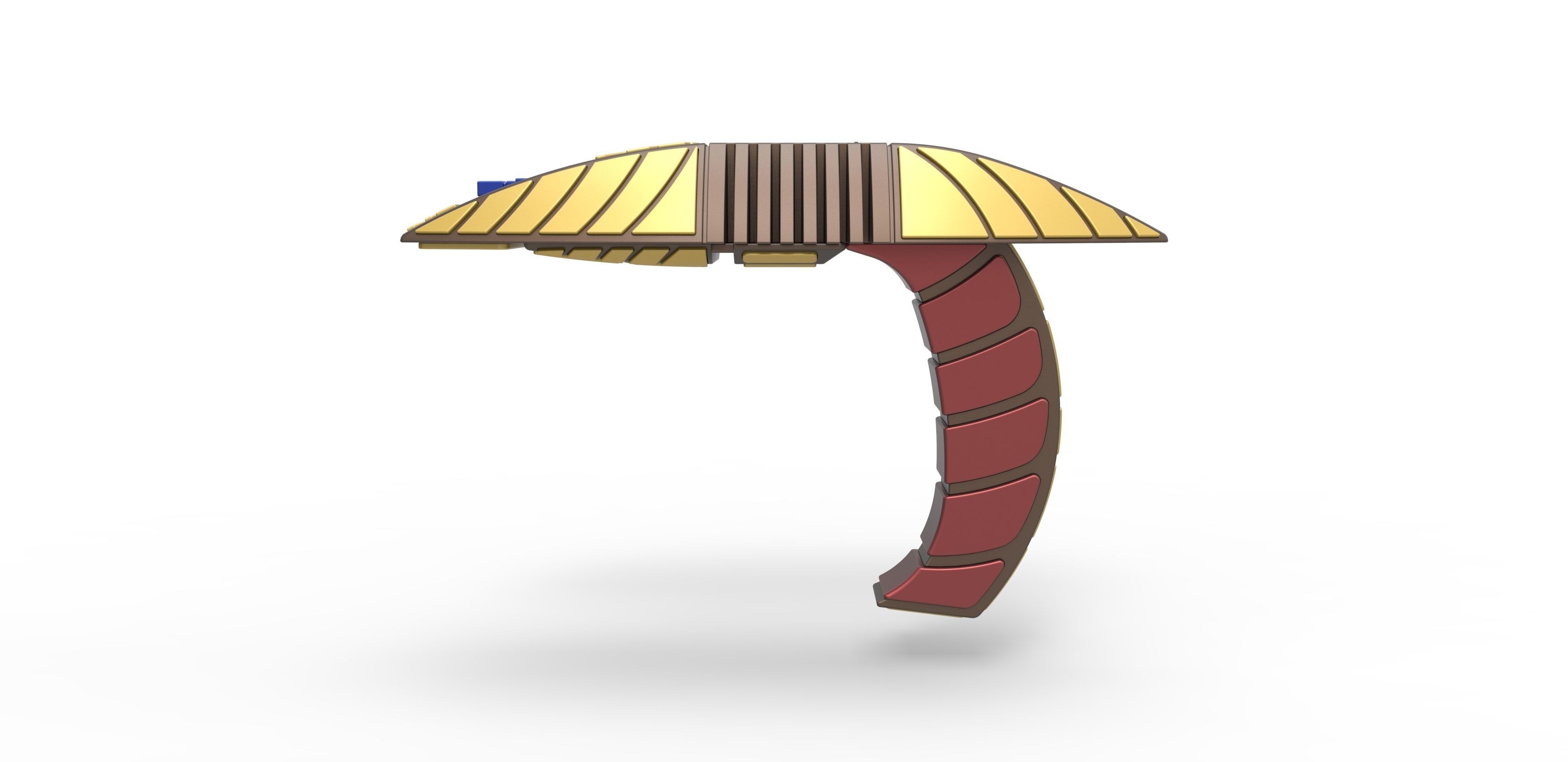 Cardassian phaser from Star Trek Deep Space Nine 3D print model_6