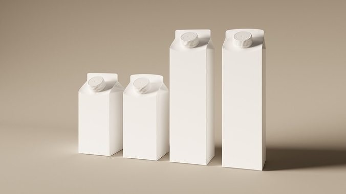 Milk Packing 3D model