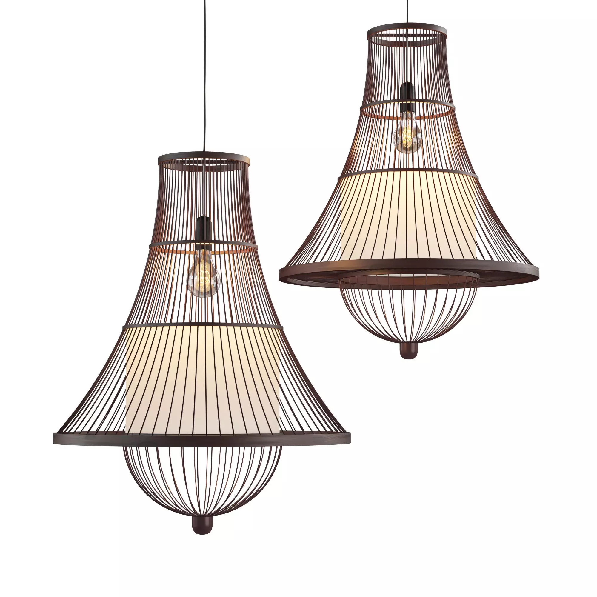 TANKKWEQ Hand-Woven Chandelier 3D model