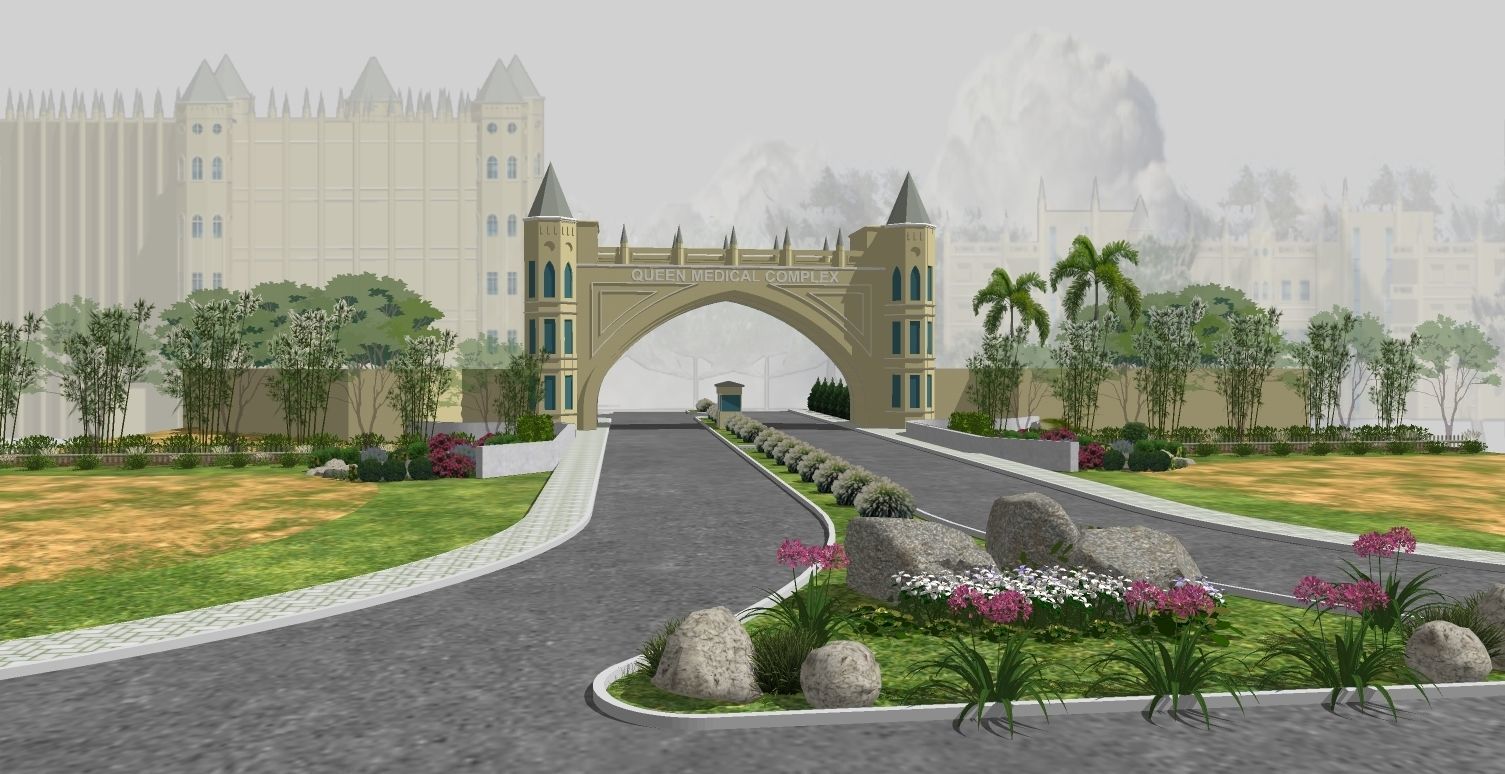 Spanish GATE Low-poly 3D model_2