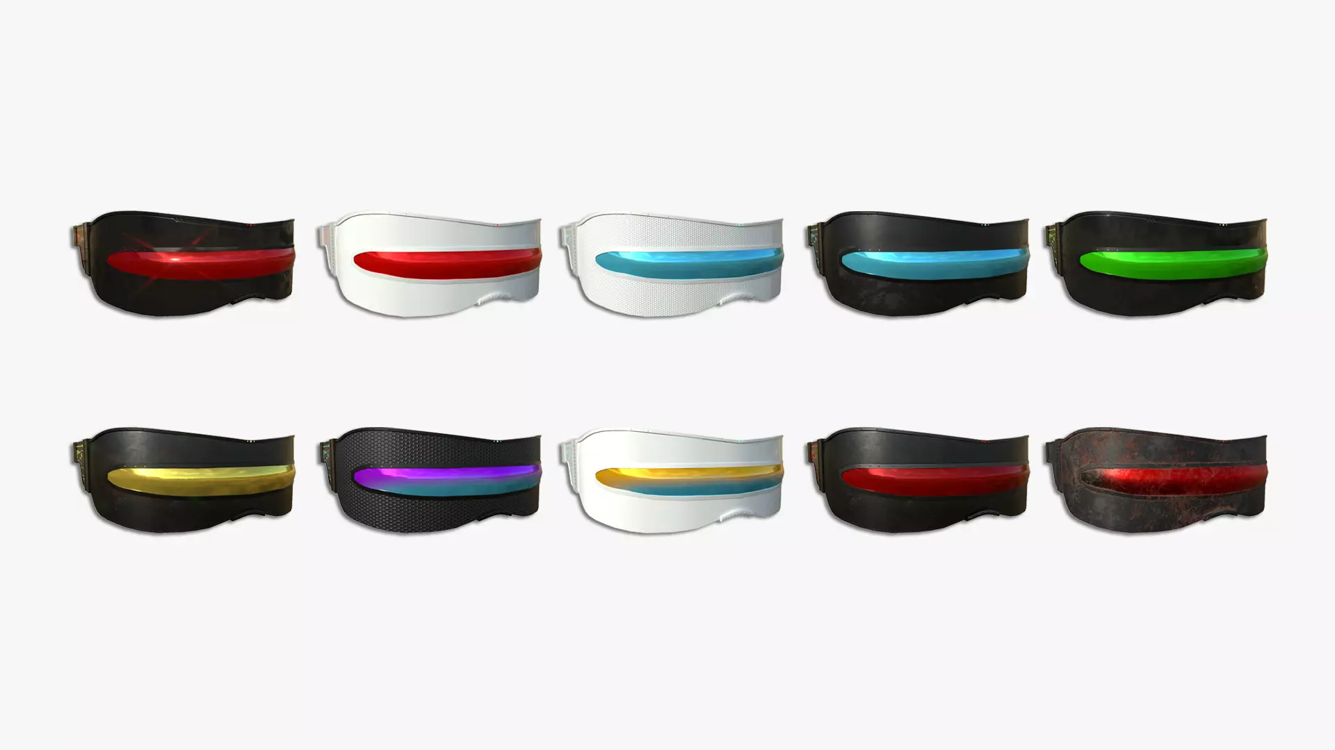 10 SciFi Glasses I Collection - Character Design Fashion _0