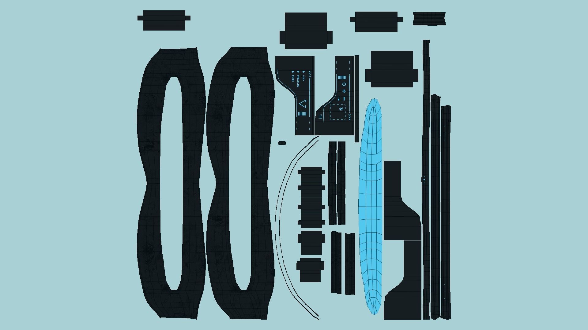 10 SciFi Glasses I Collection - Character Design Fashion _59