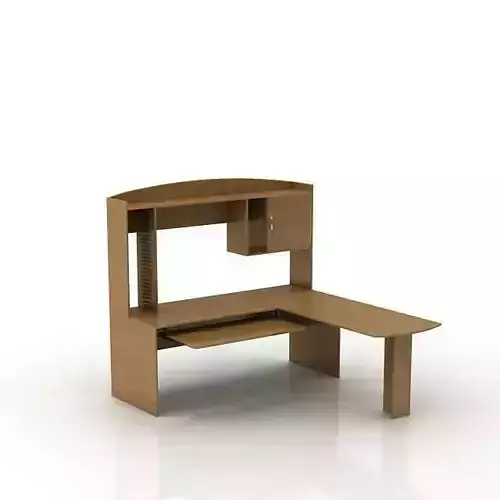 Desk  Wooden L Shaped
