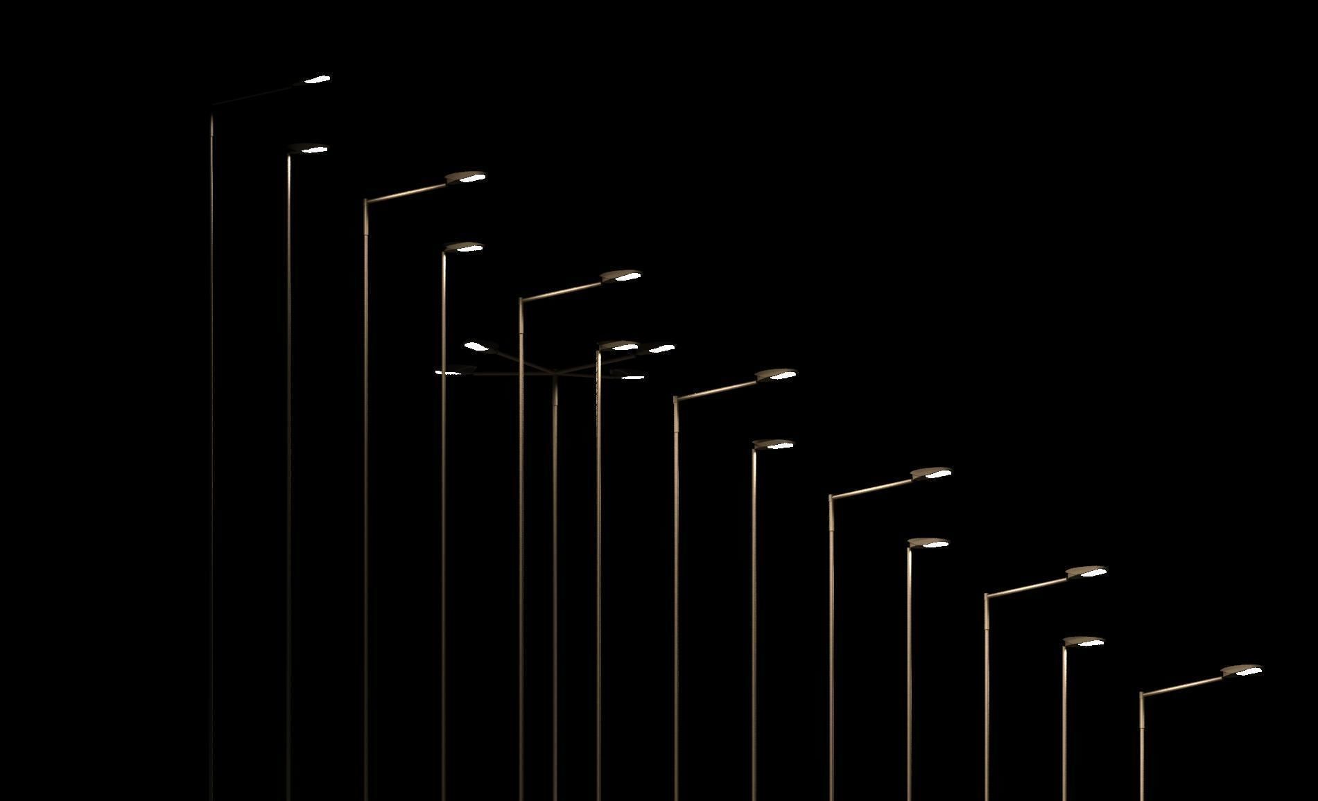 Revit - Light Pole package 3D model_1