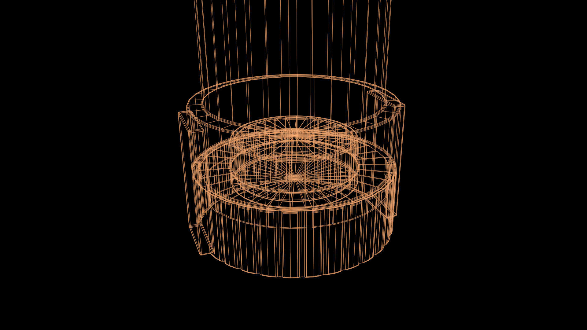 Health Syringe Low-poly 3D model_8