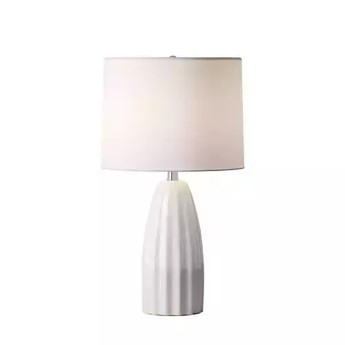 Ella White Table Lamp