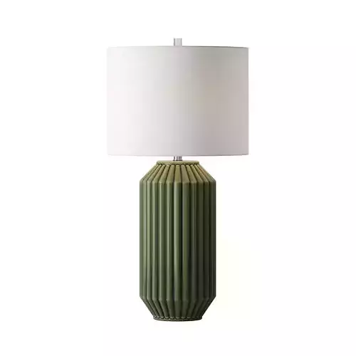 Allison Lamp With Led Bulb 3D model