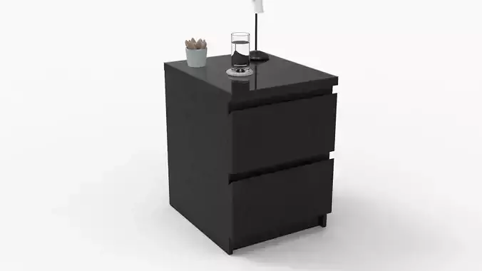 IKEA MALM Bedside Table 