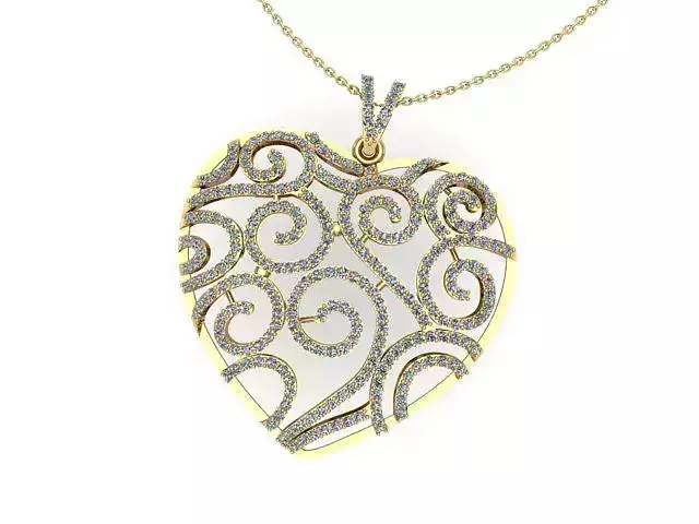 Heart pendant 54
