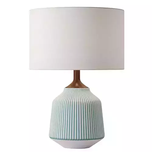 Roar And Rabbit Ripple Ceramic Table Lamp