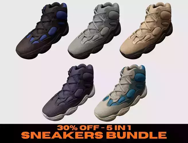 YEEZY 500 High - BUNDLE