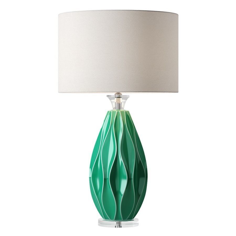 Bethany Ceramic Table Lamp 3D model_1