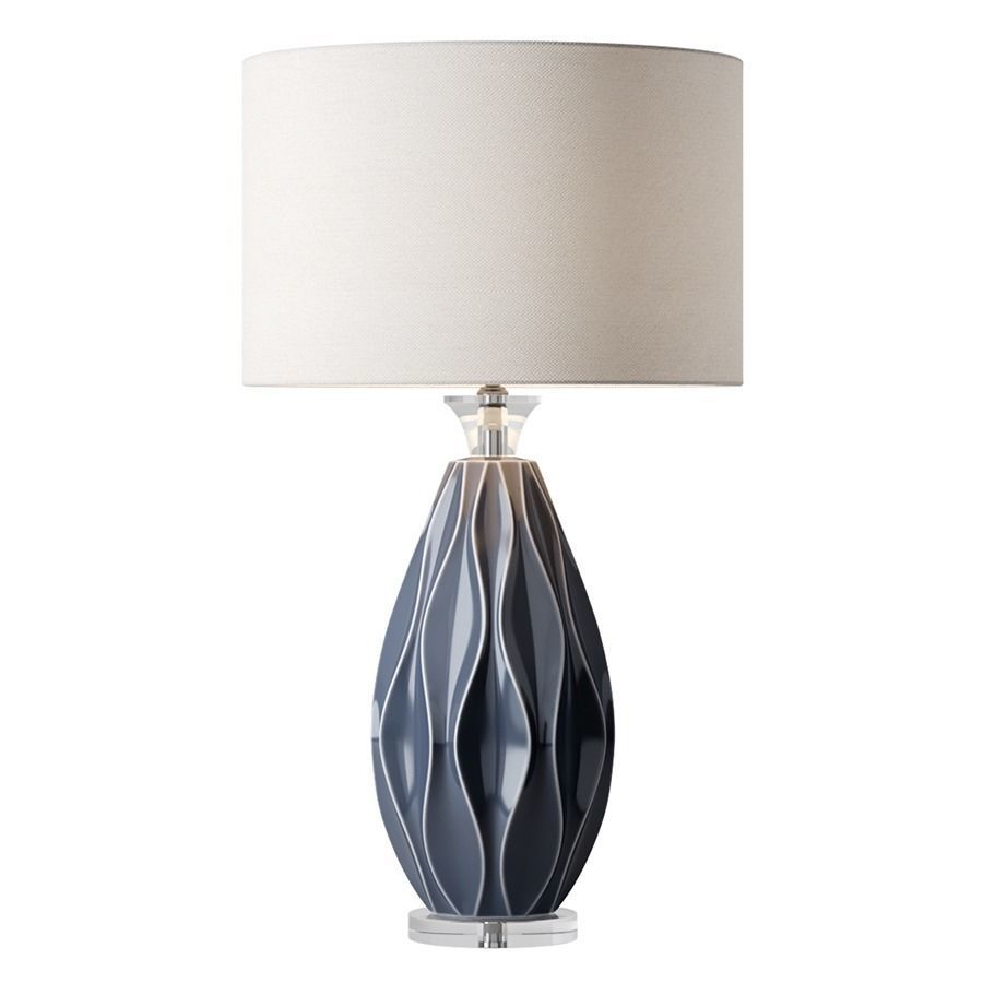 Bethany Ceramic Table Lamp 3D model_3