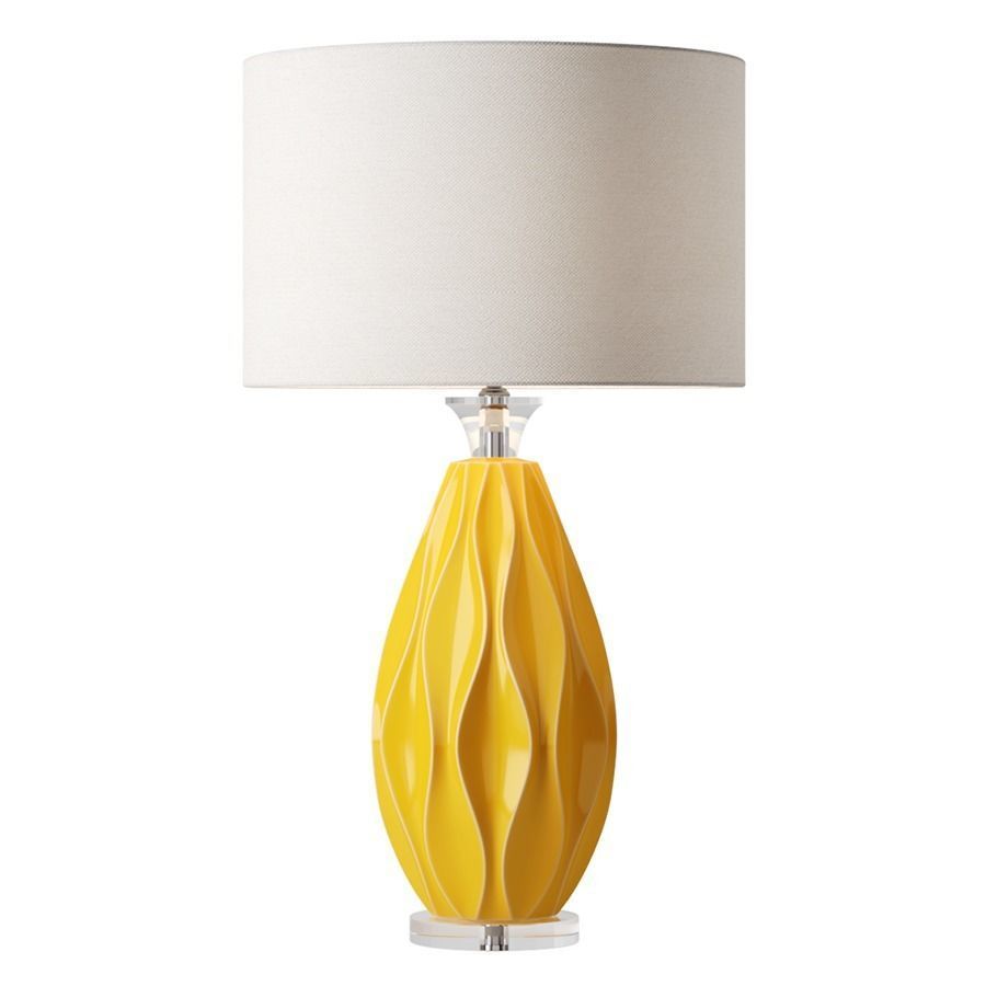 Bethany Ceramic Table Lamp 3D model_2