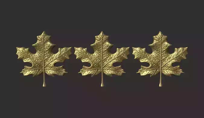 Maple Leaf 3D print model