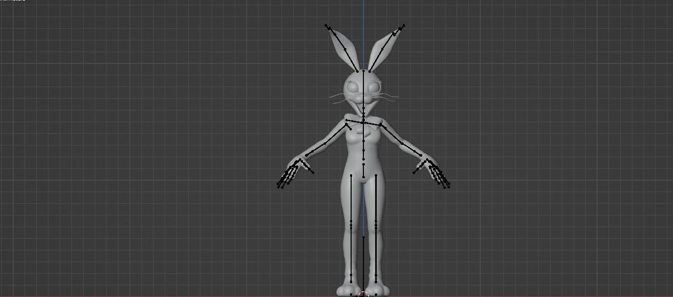 Vanny-FNAF Security Breach Low-poly 3D model_4