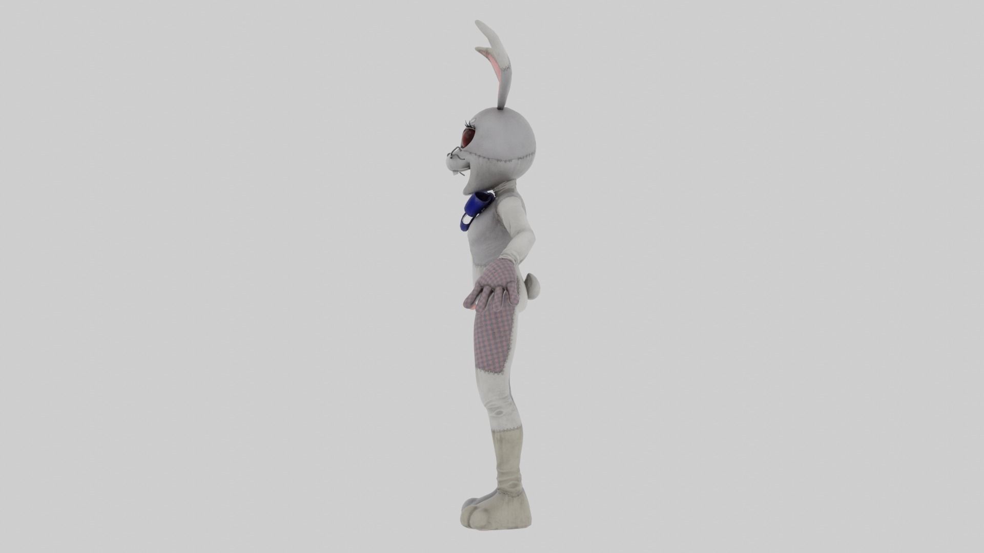 Vanny-FNAF Security Breach Low-poly 3D model_1