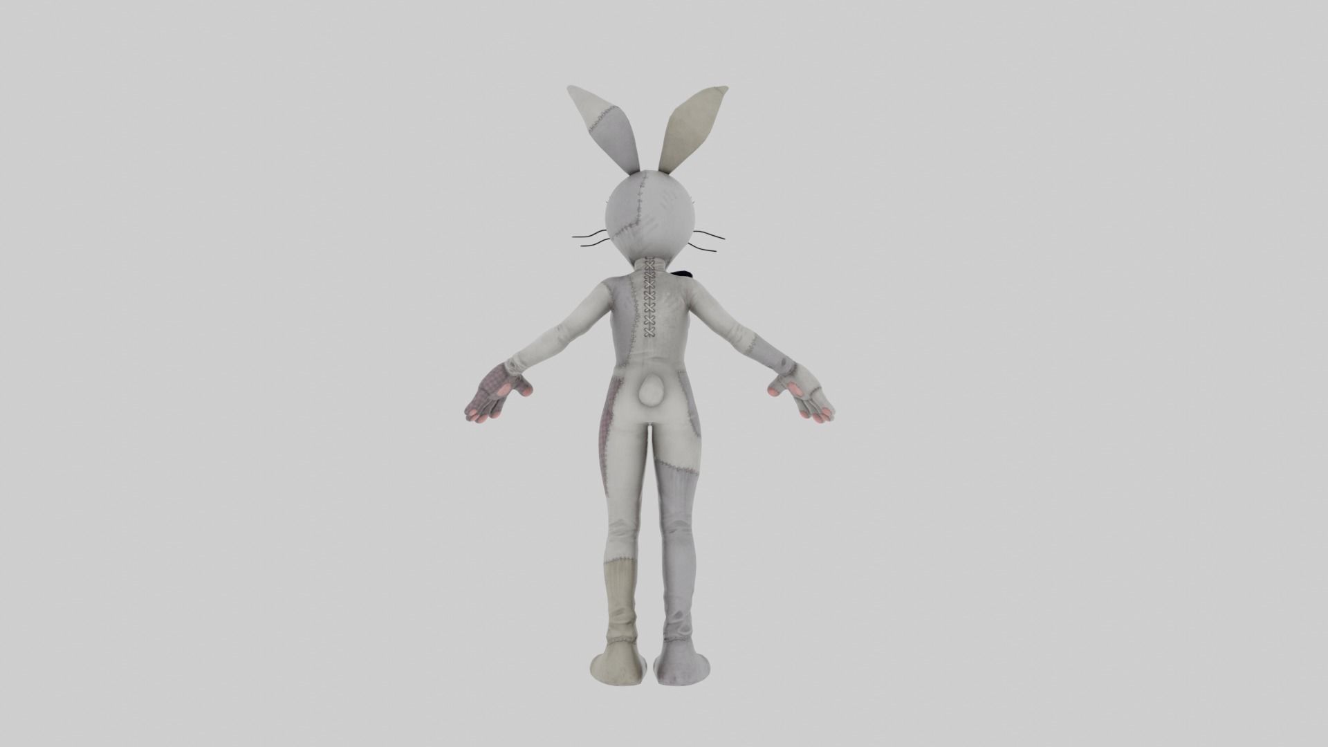 Vanny-FNAF Security Breach Low-poly 3D model_2