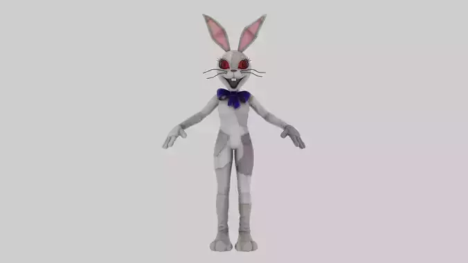 Vanny-FNAF Security Breach Low-poly 3D model