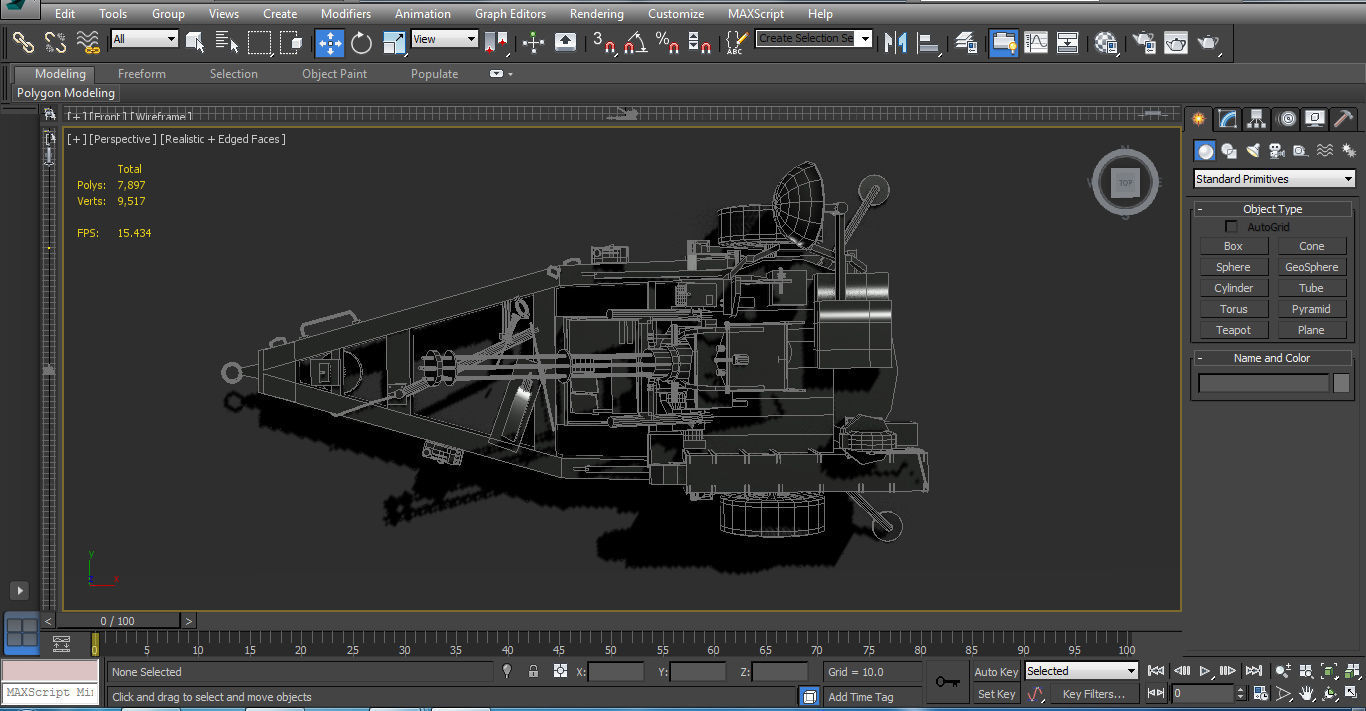 M167 VADS Low-poly 3D model_14