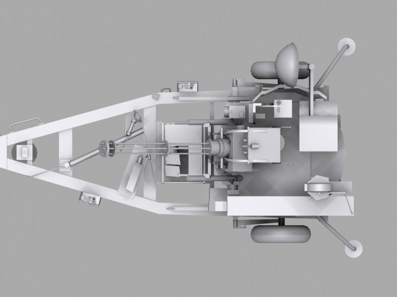 M167 VADS Low-poly 3D model_20