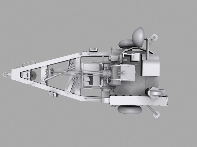 M167 VADS Low-poly 3D model_19