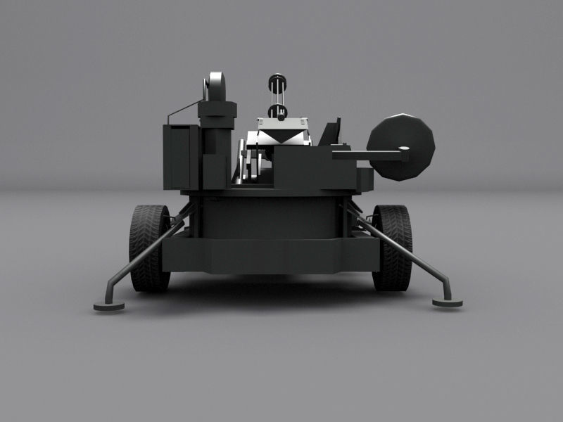 M167 VADS Low-poly 3D model_5