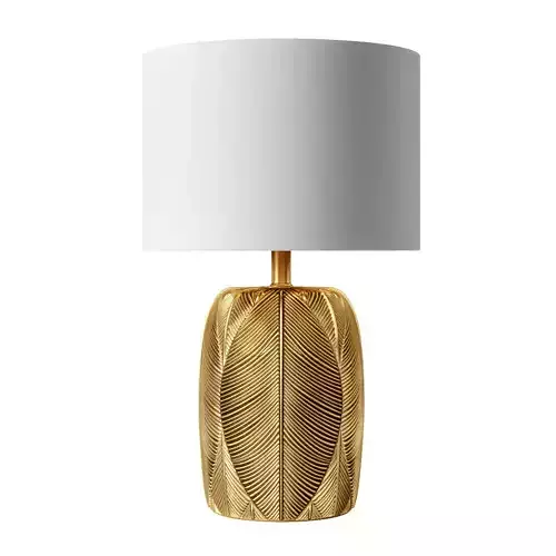 Leaf Table Lamp Gold