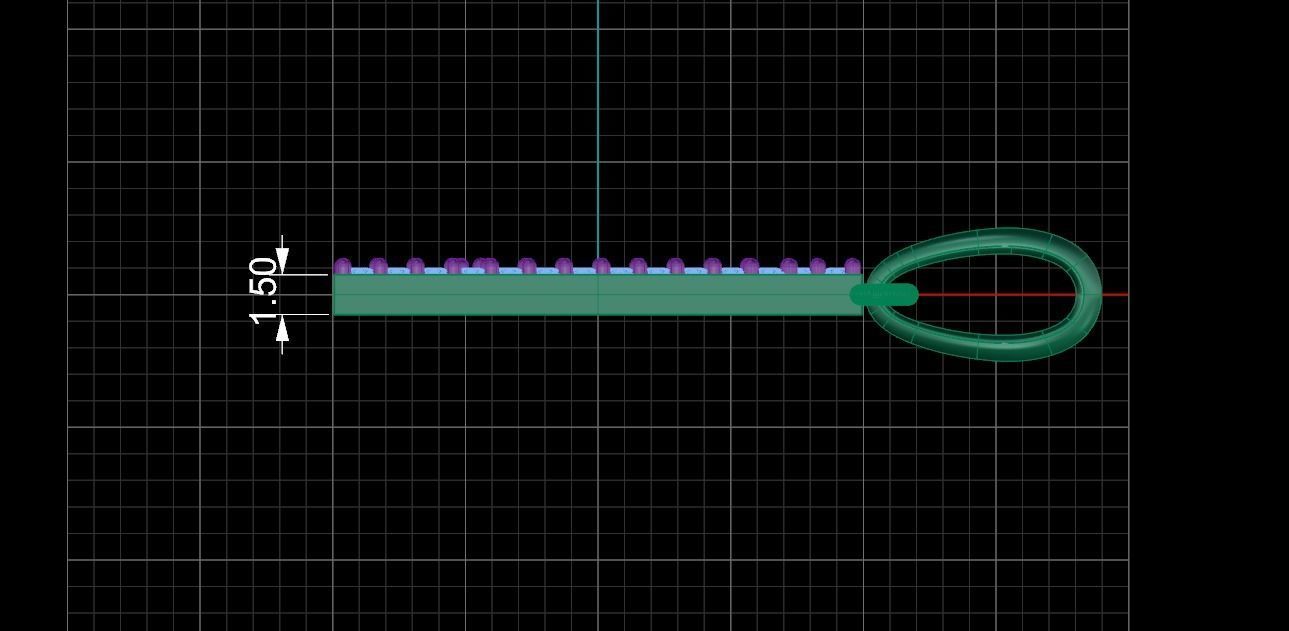 Initial Letters Pendant D 3D print model_7