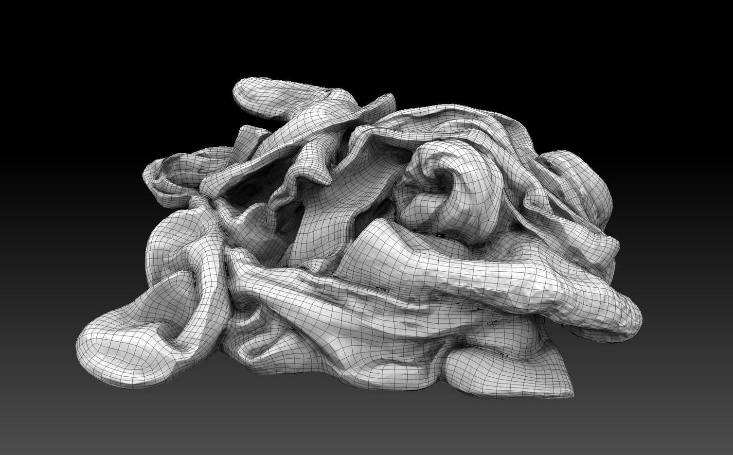 Pile of Cloths 7 Low-poly 3D model_18