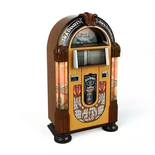 Classic Musical Jukebox 3D model