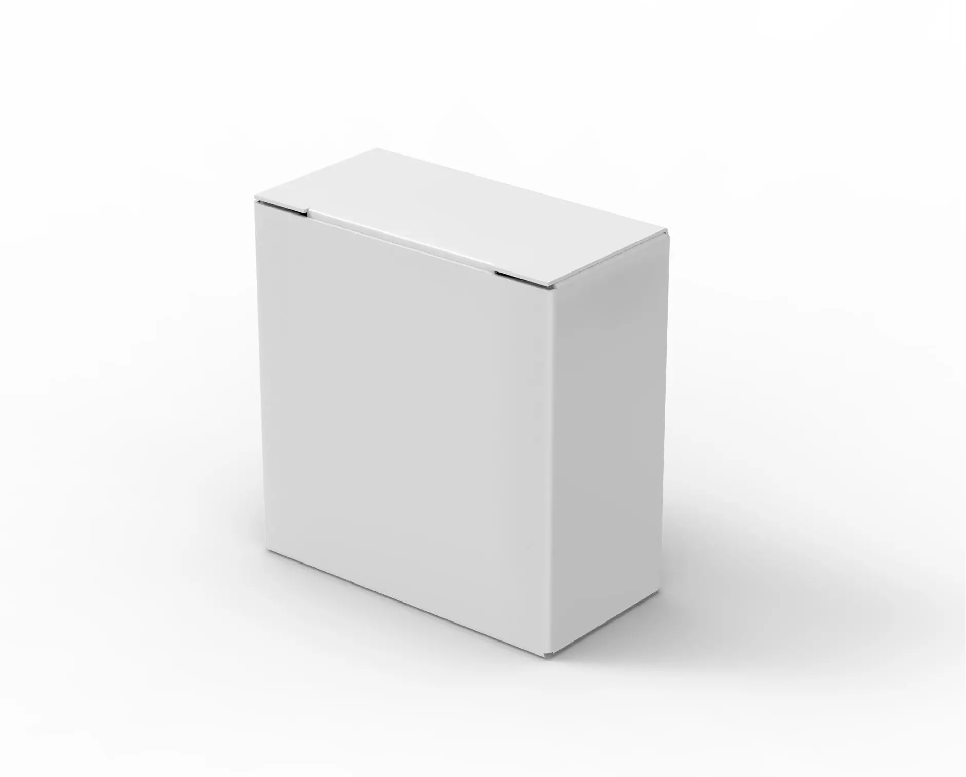 3d Paper Box Low-poly 3D model  Low-poly 3D model_0