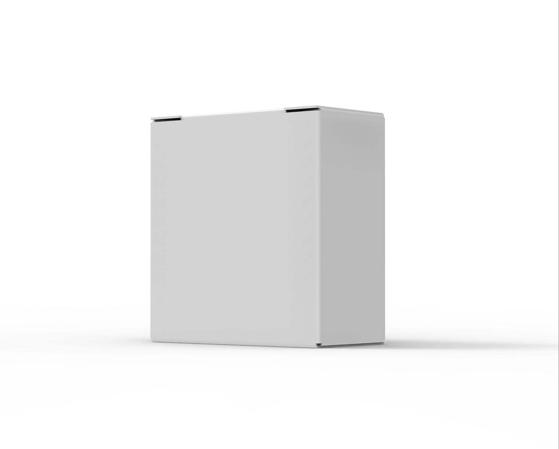 3d Paper Box Low-poly 3D model  Low-poly 3D model_2