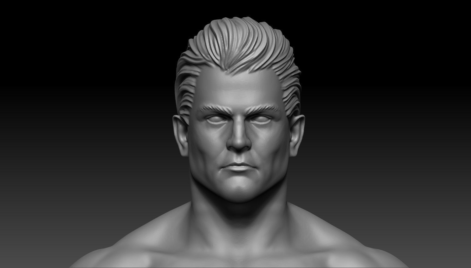 Male anatomy reference and print 3D model 3D model_13