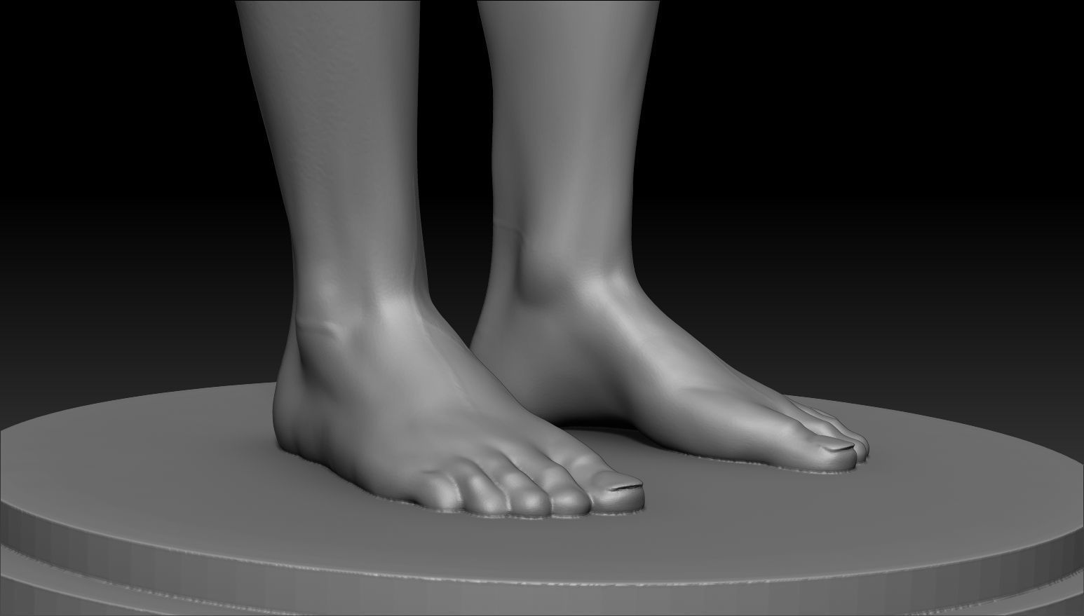 Male anatomy reference and print 3D model 3D model_10